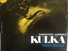 Konstanty Andrzej Kulka - Violin Recital Polish LP Muza Polskie Nagrania Recs