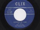'57 Michigan Rockabilly RAY TAYLOR Clocking My Card CLIX 801 VG HEAR BOTH NOW