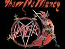 SLAYER - SHOW NO MERCY LP WHITE COLOURED VINYL 2009 REISSUE 180g GATEFOLD UK