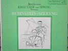 BEETHOVEN KREUTZER & SPRING SONATAS RUBENSTEIN/SZERYNG LIVING STEREO 1S/1S  NM