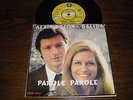 DALIDA DELON Paroles Paroles EP Single 45 tours Turque Turkish 2éme pochette