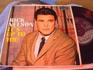 RICK NELSON - ITS UP TO YOU - LONDON  EP