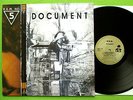 R.E.M. - Document LP  I.R.S. Records UK 1987