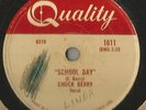 78 Rpm Record Rockabilly Chuck Berry School Day