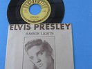 TRES RARE 45t ELVIS PRESLEY HARBOR LIGHTS/TIGER MAN PRESSAGE SUN