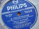 BILLY ECKSTINE - Felicidade 78 RPM BRAZIL BOSSA JAZZ  ====NOT lp soul