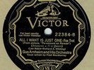 JAZZ 78 : GUS ARNHEIM ORCH W/ FRED MACMURRAY ON VICTOR SCROLL 22384 - E COND