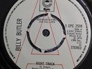 BILLY BUTLER, RIGHT TRACK, NORTHERN SOUL, RARE PROMO, EPIC LABEL, 7