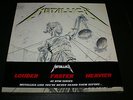 METALLICA USED 4LP BOX SET 45RPM 180G AND JUSTICE FOR ALL LOUDER FASTER HARDER