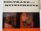 JOHN COLTRANE & PAUL QUINICHETTE-CATTIN WITH-JAZZ LP on PRESTIGE  VG+, MONO, DG,