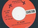 Instro Rocker - Al Allen - Egghead / I'm Beat - Carlton - Promo