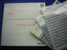 RARE ARTHUR GRUMIAUX 6 SONATEN FUR VIOLINE ( FOR VIOLIN ) BOX SET  PHILIPS MONO