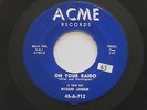 RICHARD LANHAM On Your Radio Dance Of Love Acme Doo Wop 45 HEAR