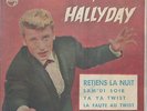 JOHNNY HALLYDAY  EP Espagne 1963 Retiens la nuit +3