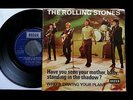 ROLLING STONES Have You Seen Your Mother  45/PS Danish '66 Export F-12497 EX+