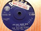 The Rolling Stones ITS ALL OVER NOW    ORIOLE Test Pressing SOLID CENTRE
