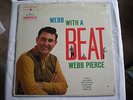 WEBB PIERCE SEALED LP DECCA 74015 WEBB WITH A BEAT