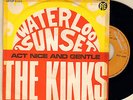 THE KINKS - WATERLOO SUNSET/ACT NICE AND GENTLE (1967)  vinyl M promo