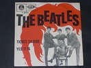 7-Single-Beat-THE BEATLES-Ticket to ride-Ö-Pressung