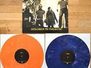 Lullabies to Paralyze by Queens of the Stone Age Purple & Orange Vinyl LP