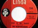 THE HEARTBREAKERS 45 Please Answer / She Is My Baby R&B Teen LINDA 1964 e1721
