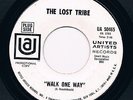 LOST TRIBE walk one way HEAR VG+ 60s GARAGE beat MOD psych