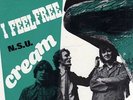 CREAM ERIC CLAPTON 45 I FEEL FREE+PS NORWAY RARE