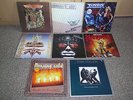 LP Aerosmith, Doro, Iron Maiden, Judas Priest, Manowar, Running Wild, Van Halen