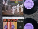 Beach Boys NEW ZEALAND Purple Capitol EPs Hits and Surfin’ USA