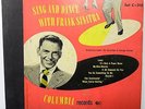 FRANK SINATRA Sing and dance with 4 x 78rpm COLUMBIA 1950 album set C-118 w