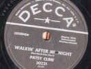 78-COUNTRY-PATSY CLINE-WALKIN' AFTER MIDNIGHT/A POOR MAN'S ROSES-