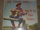 DICK CURLESS RARE FIRST  1958  SONGS OF THE OPEN COUNTRY LP