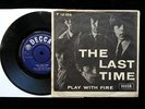 ROLLING STONES The Last Time 45/PS Danish Only1st 1965 Decca Export F-12104