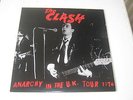 THE CLASH RARE PUNK LP RECORD ANARCHY TOUR MANCHESTER VERY RARE PUNK RECORD