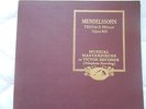 Mendelssohn  Trio #1 in D Minor Opus  49 Thibaud Cortot Casals Victor  Set M-126