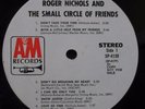 Roger Nichols & The Small Circle Of Friends PROMO ST LP original soft psych rock