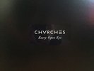 CHVRCHES Every Open Eye LP NEW COLORED VINYL Glassnote 180g Clear Wax