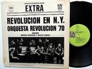 Orquesta REVOLUCION '70 Revolucion en N.Y. LP Ua LATIN Salsa Guaguanco  Mg319