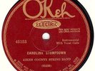 78 rpm Country – Aiken County String Band – Okeh 45153 – E to E+