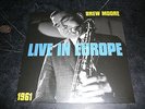BREW MOORE Live In Europe 1961 LP rare European jazz new