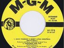 JONI JAMES Have Yourself A Merry Little Christmas Vinyl 45 EP Record VG+ 1955