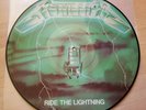 Metallica - Ride The Lightning. Green Promo Picture Vinyl LP.