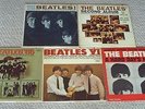 the BEATLES X 5 MONO LP's MEET, SECOND, '65, VI & HARD DAY'S NIGHT all VG+/VG++