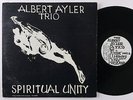 RARE FREE JAZZ LP/ ALBERT AYLER TRIO 