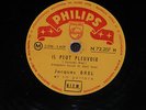 78 tours JACQUES BREL sur Philips - Il peut pleuvoir / C' est comme ça - rare