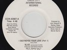 Modern Soul 45 - Klas - I Destroyed Your Love - Circle City Int'l - NM mp3