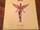 NIRVANA IN UTERO SUPER RARE OG 1ST PRESS CLEAR VINYL LP OOP 1993