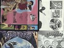 4LPs:DEEE-LITE Infinity Within/Dewdrops in the Garden+lyric sheets