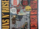 Guns N' Roses Appetite For Destruction Rare Banned Cover Japanese Sticker Sheet