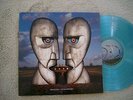 PINK FLOYD -THE DIVISION BELL LP RECORD (BLUE VINYL) GATEFOLD COVER